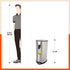 Bathla Silver Stainless Steel Step Bin For Home(35 Ltrs)